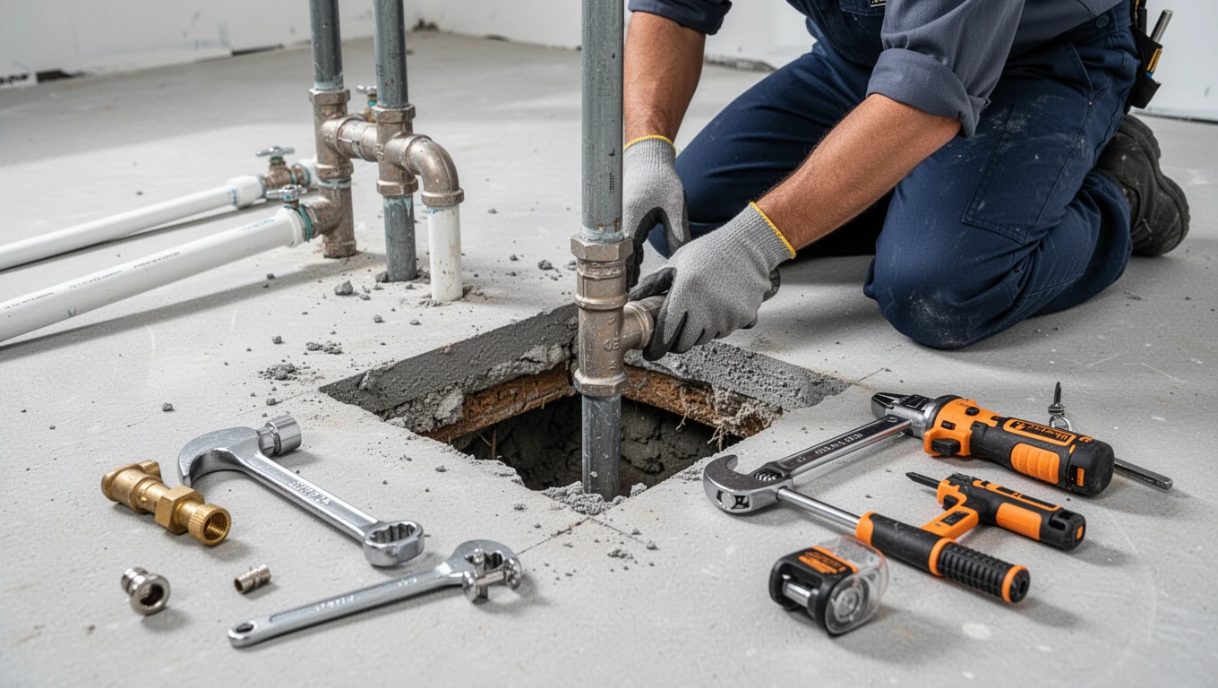 Slab Leak Repair